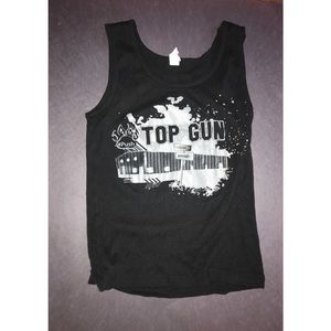 top gun cheerleading tank top